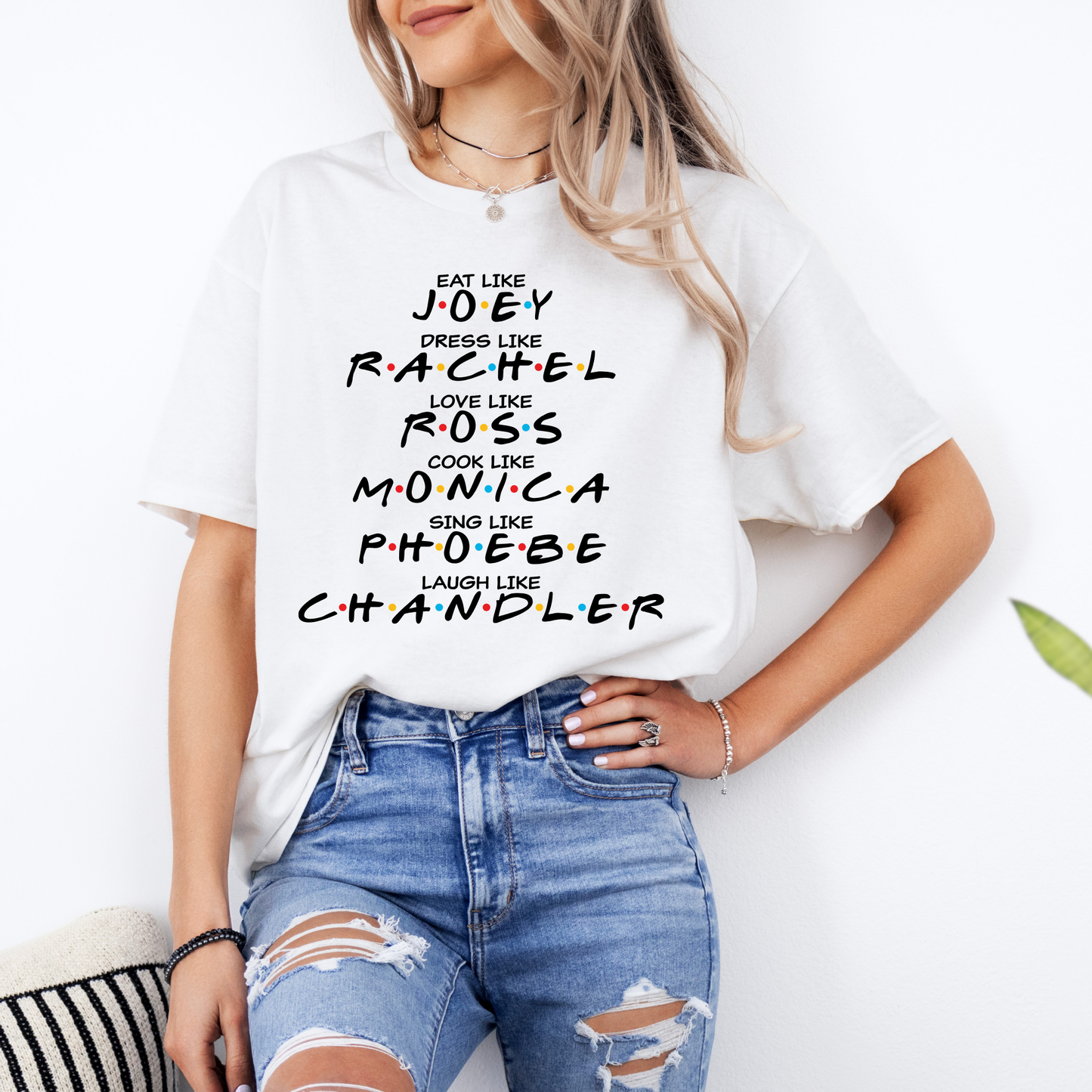 Friends Inspired Character Quote