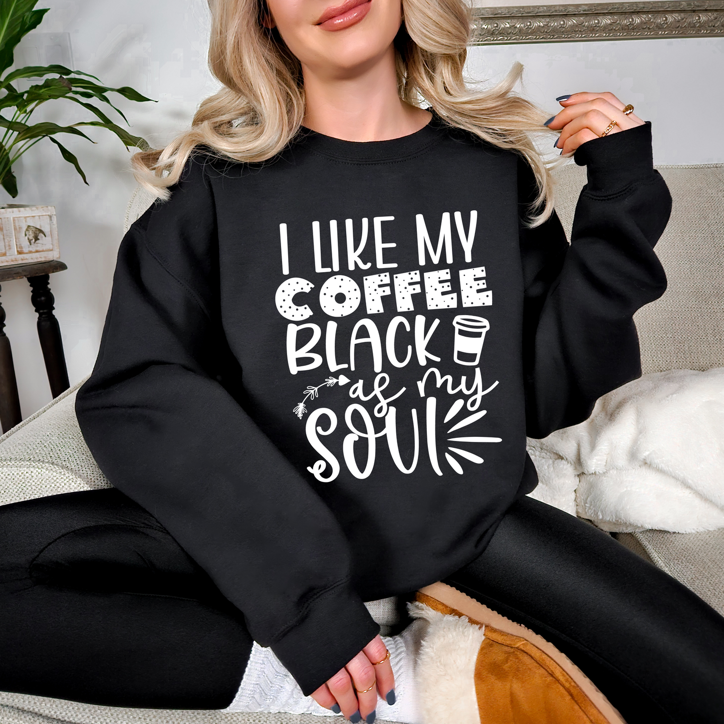 I Like My Coffee Black As My Soul