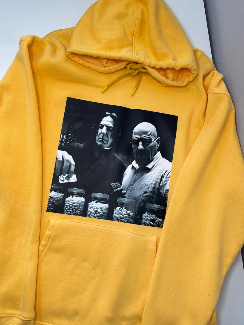 Chemistry of Legends Hoodie – Dark Science & Magic Inspired Graphic Pullover